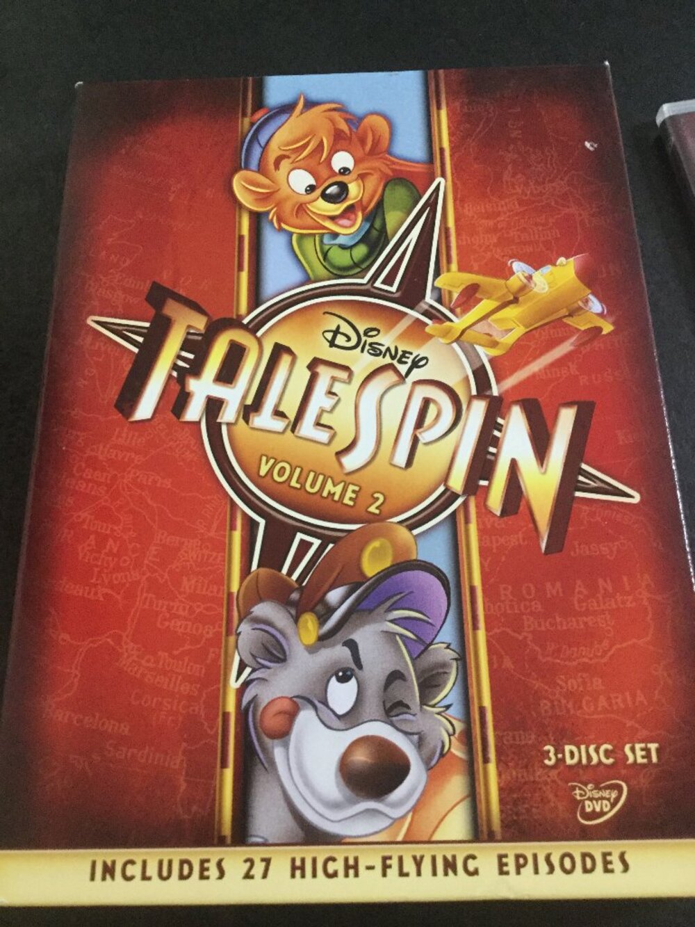 Disney Tale spin 3 disc set in good condition Volume 2 27 high flying episodes